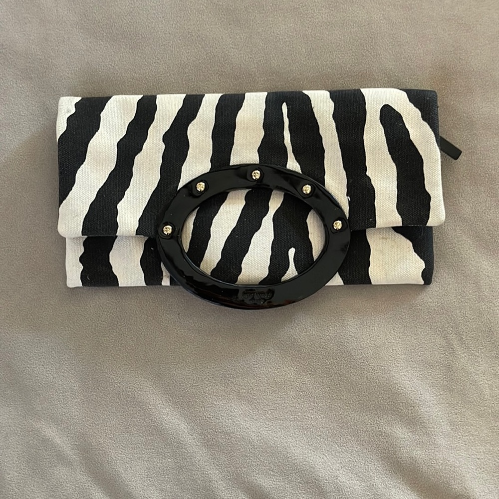 Kate Spade Clutch - Zebra